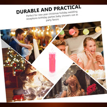 Red LED Flameless Candles Battery Operated Pillar Candles Flickering Realistic Decorative Lamp Votive Transparent Flameless Ornament Tea Party Decorations for Hotel, Scene,Home Decor, Restaurant, Diwali Decoration Candle Crystal Lamp (1 Pc) - Goyaldeal.com