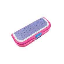 Multipurpose Cartoon Pencil Box – 2-Compartment Compass Box for Kids (Mix Color 1 Pc) - Goyaldeal.com