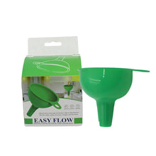 Silicone Funnel For Pouring Oil, Sauce, Water, Juice And Small Food-Grains (1 Pc Green) - Goyaldeal.com