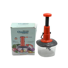 Manual Food Chopper (650ml): 3 Stainless Steel Blades, Locking System, Anti-Slip Base - Goyaldeal.com