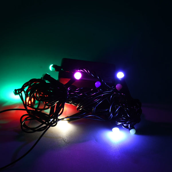 3Mtr Multi-Color LED String Lights – Indoor & Outdoor Decoration for Diwali, Wedding & Festivals - Goyaldeal.com