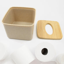 Tissue Box Desktop Stand Bamboo Tissue Cover Box Rectangular Paper Towel Holder Removable Tissue Dispenser for Bathroom Vanity Countertop Bedroom Car Holder Paper Towels Dispenser (1 Pc ) - Goyaldeal.com