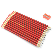 Wooden Pencil Set Multi-Use Wooden Graphite Pencils for Art, School, Office & Gifting - Wood Pencil with Eraser, Sharpener (13 Pc Set) - Goyaldeal.com