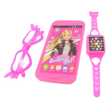 Barbiee Musical Phone, Watch & Glasses Set for Girls – ABS Calling Toy (3-Piece, Battery Not Included) - Goyaldeal.com