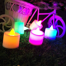 Multicolor LED Tealights Candles (24 Pack): Festive Decorations - Goyaldeal.com