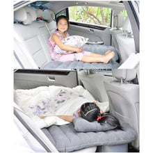 Comfy Car Camping: Inflatable Bed with Pillows & Pump (Portable) - Goyaldeal.com