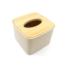 Tissue Box Desktop Stand Bamboo Tissue Cover Box Rectangular Paper Towel Holder Removable Tissue Dispenser for Bathroom Vanity Countertop Bedroom Car Holder Paper Towels Dispenser (1 Pc ) - Goyaldeal.com
