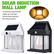 Solar Wall Lamp – Wireless Outdoor Light with Motion Sensor & 3 Modes - Goyaldeal.com