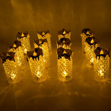 Gold LED Flameless Candles for Decor & Gifting (12 Pc MOQ) - Goyaldeal.com