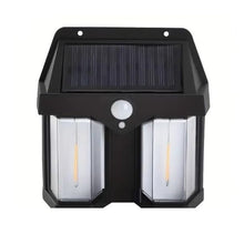 Outdoor Solar Wall Lamp Outdoor Waterproof High Quality Lamp Induction Garden Lamp Garden Villa Night Lamp Double Lamp Light (1 Pc) - Goyaldeal.com