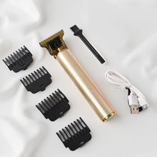 Men's Hair Trimmer & Beard Clipper with 4 Adjustable Blades & Cleaning Brush, Hair accessories - Goyaldeal.com