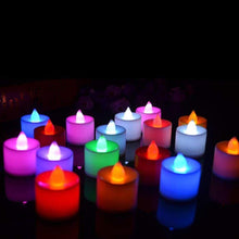 Multicolor LED Tealights Candles (24 Pack): Festive Decorations - Goyaldeal.com