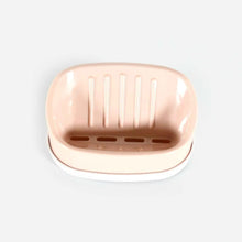 Soap Container, Soap Box Household Kitchen and Bathroom Can Use PP Material Drain Box Double Soap Dish, for Bathroom Shower Home Outdoor Camping ,Sabudani (1 Pc)