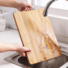 Wooden Chopping Board Big Size Kitchen Chopping Board Household Cutting Board Knife Board Vegetable Cutting and Fruit Multi-purpose Steel Vs Wooden Sticky Board Cutting board For Kitchen Use - Goyaldeal.com