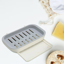 Bathroom Soap Holder, Soap Dish Container, Soap Case for Water Draining, Soap Holder Tray with Adhesive Sticker ,Sabudani - Goyaldeal.com