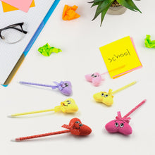 Cute Cartoon Shape & Heart Design Facy Writting Pen Attached Rattle | Ball Pen Smooth Writing For Wedding , Events & Multiuse Pen  Best Pen l Use for Kids (12 Pcs Set Mix Design & Color) - Goyaldeal.com