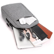 Laptop Bag With Adjustable Shoulder Strap & Storage Pockets, Lightweight, Water-Resistant, Travel-Friendly Bag Office Bag / School Bag / College Bag / Business Bag - Goyaldeal.com