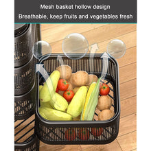 Metal High Quality Kitchen Trolley Kitchen Organizer Items and Kitchen Accessories Items for Kitchen Rack Square Design for Fruits & Vegetable Onion Storage Kitchen Trolley with Wheels (3 Layer) - Goyaldeal.com