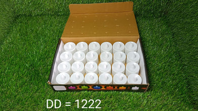 Festival Decorative - LED Tealight Candles (White, 24 Pcs) - Goyaldeal.com