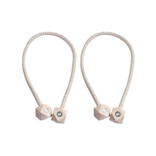 Non-Magnetic Curtain Tiebacks: Decorative Pearl Design (2 Pc, (Without Magnet Buckle) - Goyaldeal.com