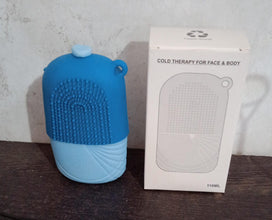 Ice Roller & Scrubber For Face | Face Massager | Reusable Silicone Facial Ice Roller For Glowing & Tighten Skin (1 Pc) - Goyaldeal.com