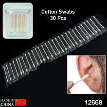 Double Head Cotton Ear & Nose Cleaning Health Care Tools Disposable Sticks Soft Beauty Makeup, Pet Care, Equipment (30 Pcs Set) - Goyaldeal.com