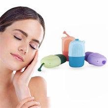 Ice Roller & Scrubber For Face | Face Massager | Reusable Silicone Facial Ice Roller For Glowing & Tighten Skin (1 Pc) - Goyaldeal.com