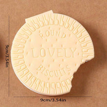 Round Biscuit-Scented Notebook – Fun Writing Copybook (1 Pc) - Goyaldeal.com