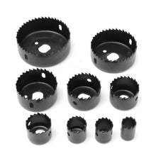 Wood Hole Saw Cutting Set (11 pcs, 19-64mm, Multicolour) - Goyaldeal.com