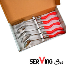 Stainless Steel Serving Spoon Set 5 pcs. - Goyaldeal.com