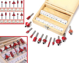 12 / 15pcs Milling Cutter Router Bit Set - Goyaldeal.com