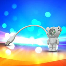 USB Intelligent Voice Projector Astro Night Light  Projector, Galaxy Light Star Projector, Cartoon Light, LED Light, Desk Lamp, Mini Night Light, Cartoon Reading Lamp, USB Port for Kids Room Adults Bedroom Party Gaming Room - Goyaldeal.com