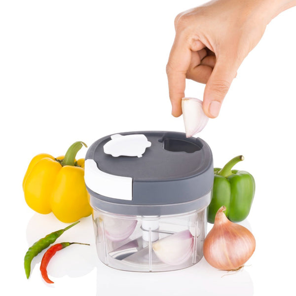 Handy Chopper and Slicer Used Widely for chopping and Slicing of Fruits, Vegetables, Cheese Etc. Including All Kitchen Purposes - Goyaldeal.com