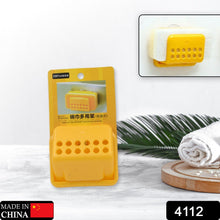 Self-Adhesive Sponge and Soap Holder | No-Drill Sink Organizer & Multipurpose Kitchen Caddy - Goyaldeal.com