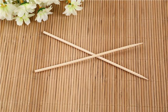 Camping Wooden Color Bamboo BBQ Skewers – 20cm Barbecue Shish Kabob Sticks for Fruit, Meat, Party & More (Pack of Skewers) - Goyaldeal.com