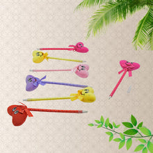 Cute Cartoon Shape & Heart Design Facy Writting Pen Attached Rattle | Ball Pen Smooth Writing For Wedding , Events & Multiuse Pen  Best Pen l Use for Kids (12 Pcs Set Mix Design & Color) - Goyaldeal.com