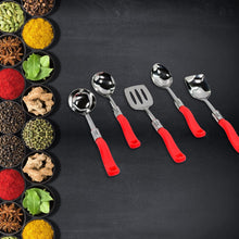 Stainless Steel Serving Spoon Set 5 pcs. - Goyaldeal.com