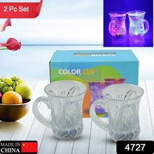 LED Light-Up Party Cups - Flashing Water-Activated Drinking Glasses with Handle (2-Piece) - Goyaldeal.com