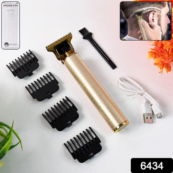 Men's Hair Trimmer & Beard Clipper with 4 Adjustable Blades & Cleaning Brush, Hair accessories - Goyaldeal.com