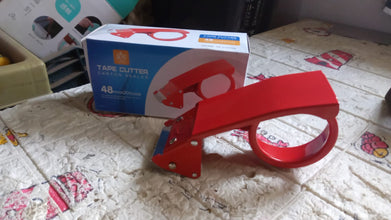 Metal Packing Tape Dispenser Cutter for Home Office use, Tape Dispenser for Stationary, Tape Cutter Packaging Tape - Goyaldeal.com