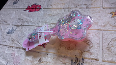 Cartoon Hair Brush Massage Shower Comb Blur Wet Salon Hair Brushes Hair Styling Tools, Glitter Comb, Soft & Smooth Brush, Mermaid Brush For Kids Return Gifts For Kids (1 Pc ), Hair accessories - Goyaldeal.com