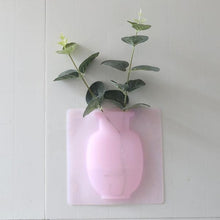 Wall Hanging Silicone Flower Pot Sticker Plant Rack for Decoration  (MultiColour) - Goyaldeal.com