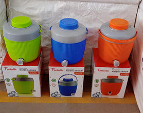 Insulated Water Jug, Insulated Plastic Water Jug with a Sturdy Handle, Water Jug Camper with Tap Plastic Insulated Water Storage Cool Water Storage for Home & Travelling (6000 ML) - Goyaldeal.com