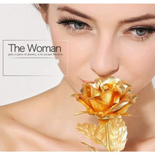 Luxury Decorative Gold Plated Artificial Golden Rose with Premium Box - Goyaldeal.com