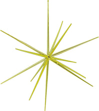 3D Gold Star Hanging Decoration Star, Acrylic Look  Hanging Luminous Star for Windows, Home, Garden Festive Embellishments for Holiday Parties Weddings Birthday Home Decoration (Small) - Goyaldeal.com