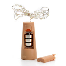 20 LED Wine Bottle Cork Lights Copper Wire String Lights, Battery Powered /  Wine Bottle Fairy Lights Bottle - Goyaldeal.com