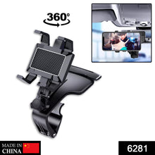 Car Mobile Phone Holder Mount Stand with 360 Degree. Stable One Hand Operational Compatible with Car Dashboard. - Goyaldeal.com