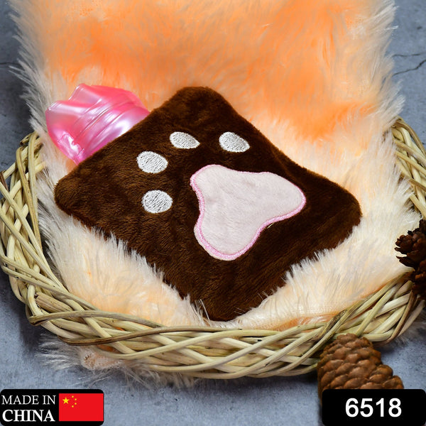 Paw Print Small Hot Water Bag with Cover for Pain Relief - Goyaldeal.com