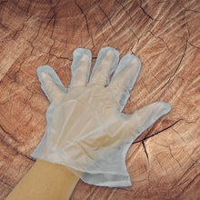 Large Disposable Gloves (100 Pcs): Clear Plastic, Multipurpose - Goyaldeal.com