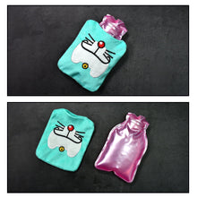 Doremon Cartoon Small Hot Water Bag with Cover for Pain Relief - Goyaldeal.com
